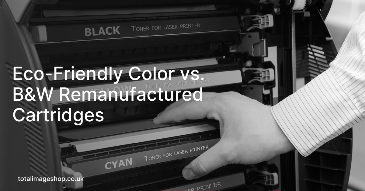 Color Vs B&w Ereader Eco-Friendly Color vs. B&W Remanufactured Cartridges