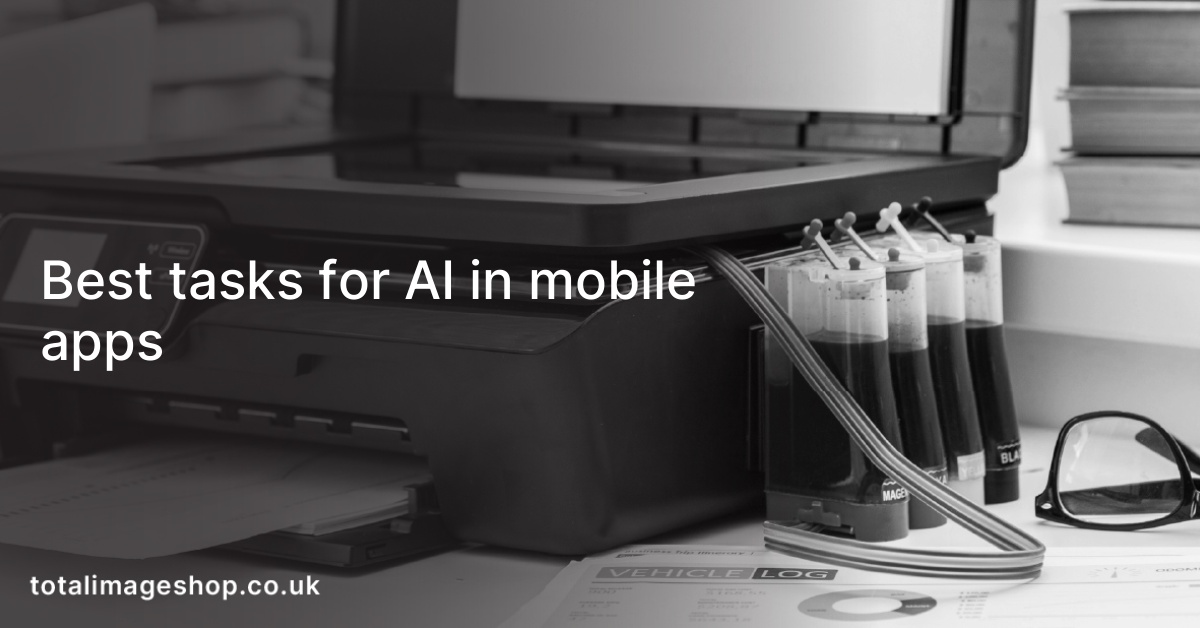 Best tasks for AI in mobile apps