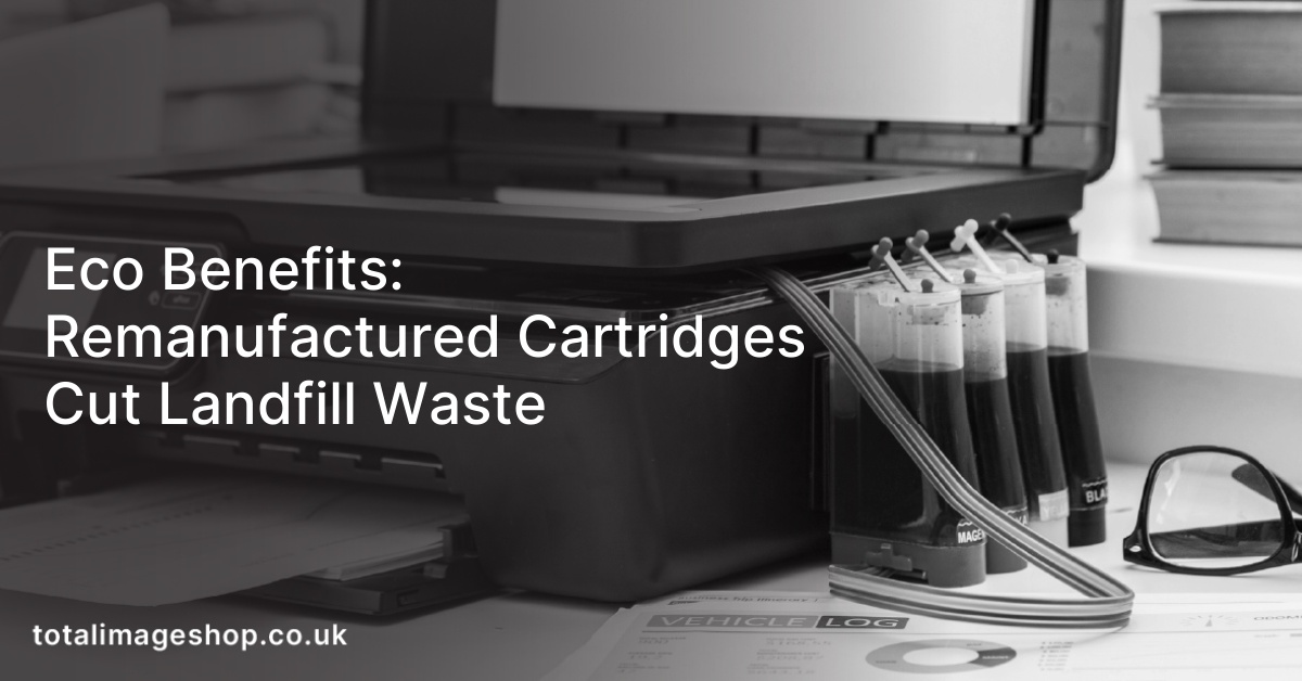 Eco Benefits: Remanufactured Cartridges Cut Landfill Waste