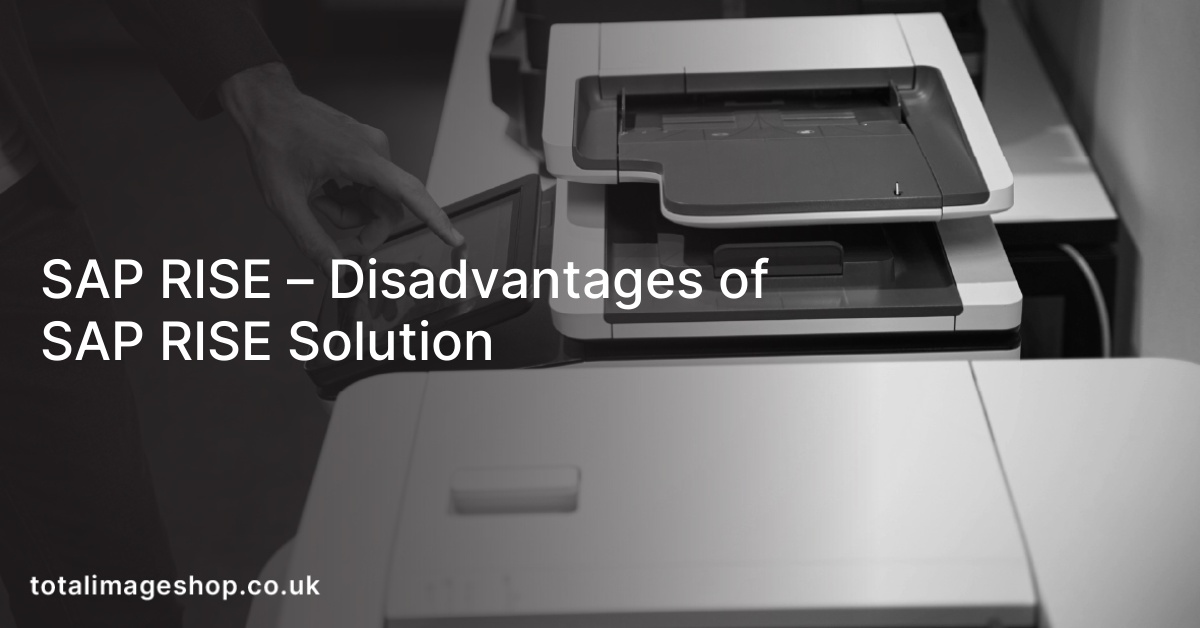 SAP RISE – Disadvantages of SAP RISE Solution