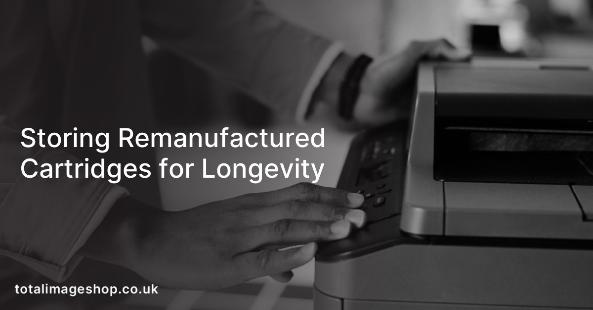Storing Remanufactured Cartridges for Longevity